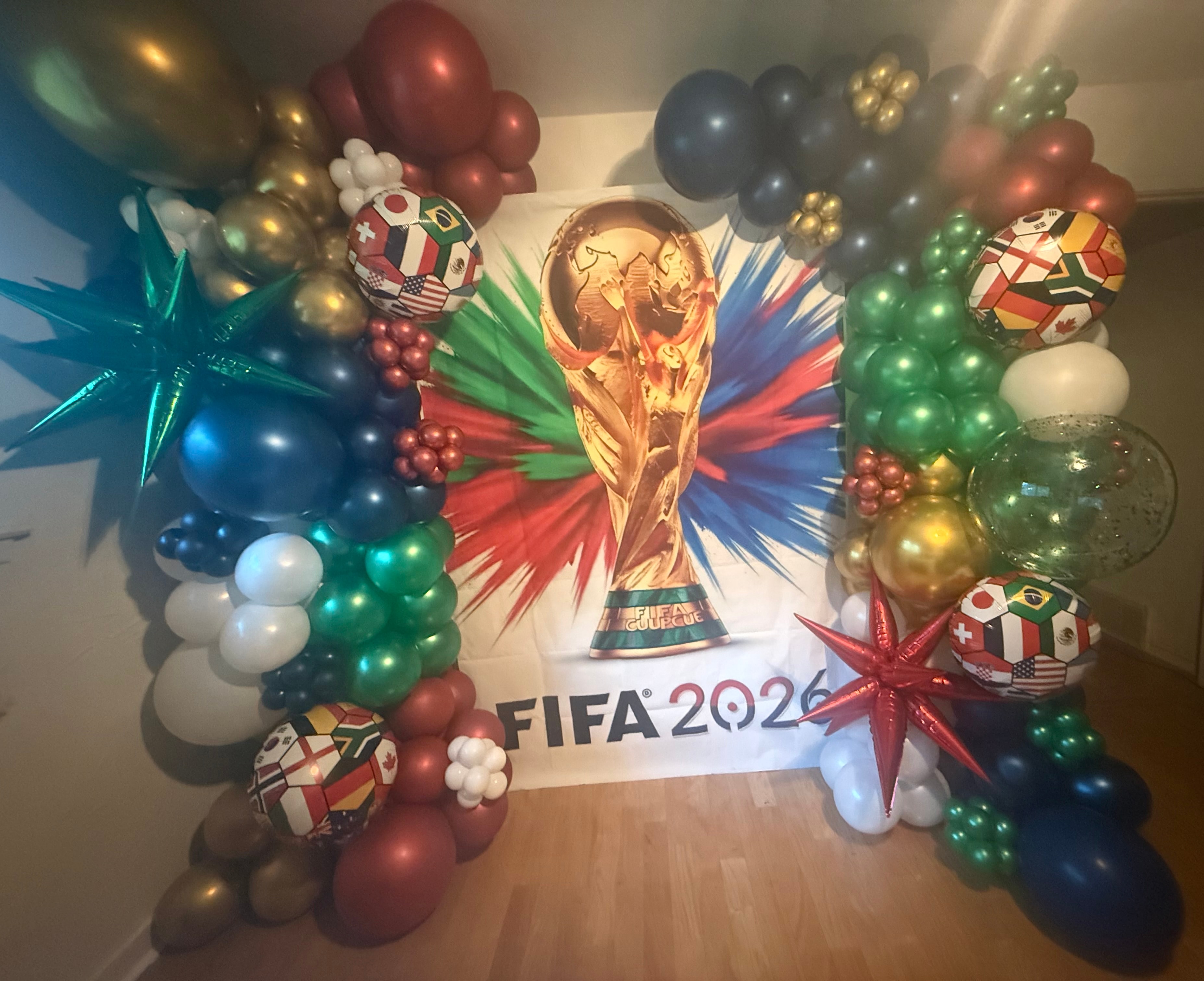 FIFA 2026 World Cup trophy display